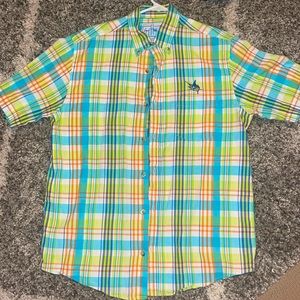 Guy Harvey size small plaid, button up